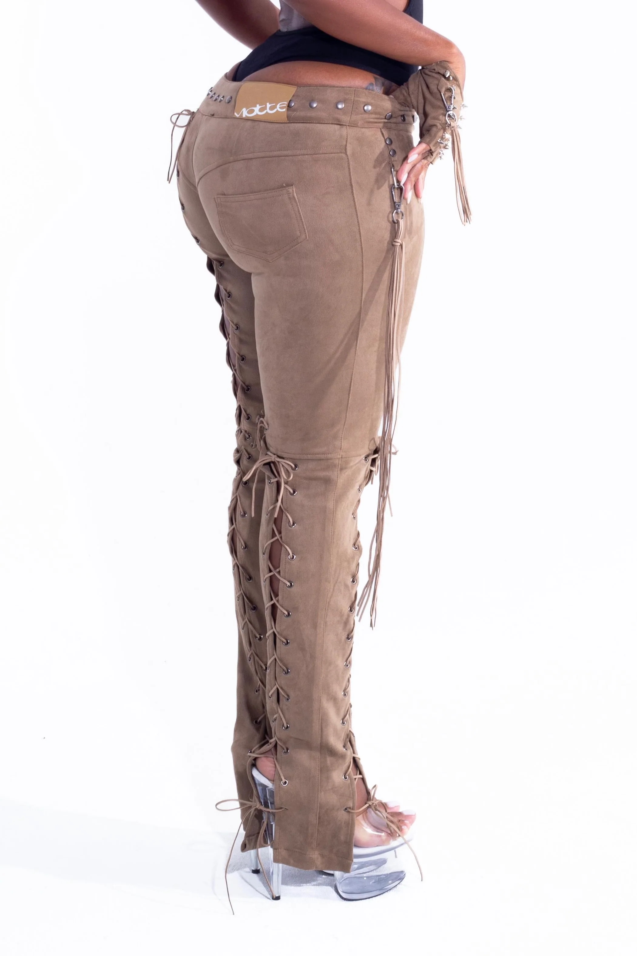 Vice Pant (Tan Suede)